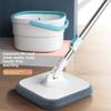 Spin Mop Bucket With Rotating Twisted Drying System For Home Cleaning Efficiency