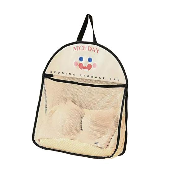 Сетчатый мешок для хранения большой вместимости, органайзер для гардероба, дышащая подвесная сетка для хранения нижнего белья, носков, полотенец, для спальни, общежития, путешествий