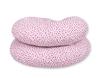 Pregnancy pillow type C removable cover pillow for pregnant women, for breastfeeding - burgundy stars
