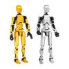 3D Action Figure Set (Assembly Completed) 2 Pcs, 3D Printed Multi-Jointed, 13 Action Figures, Multi-Articular Mobile Robot ,Desktop Decorati