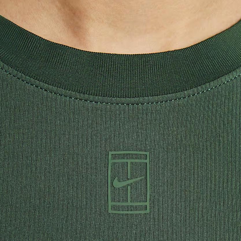 Nike Топ для тенниса Court Advantage с коротким рукавом, женский, HQ2995-323