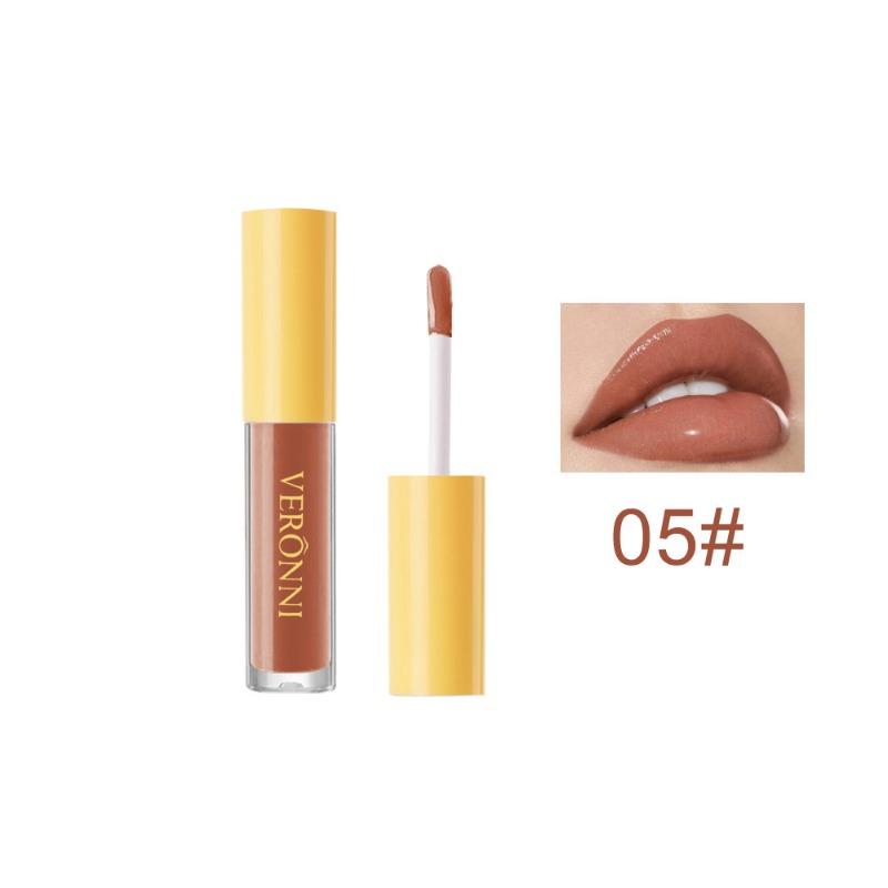 Beauty Natural and Long-lasting Moisturizing Mirror Lip Oil Fruit Flavored Plump Lips Moisturizing and Glossy Lip Balm