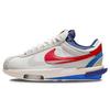 Sacai x Zoom Cortez SP OG Унисекс Кроссовки Белый Varsity-Red Varsity-Royal DQ0581-100