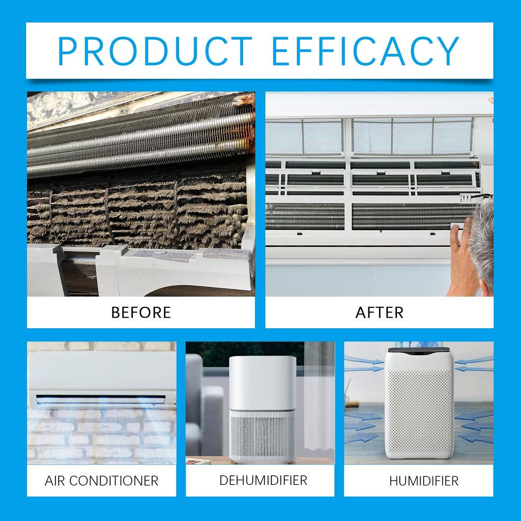 Джейкхоу Таблетки для чистки кондиционера Бытовой фильтр для кондиционера Подвесной блок Глубокая чистка Удаление пыли и запаха