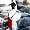 Снежная щетка для автомобиля выдвижная сверхпрочная автомобильная лопата для очистки окон для транспортного средства грузовика внедорожника оконный иней зима мужчины женщины