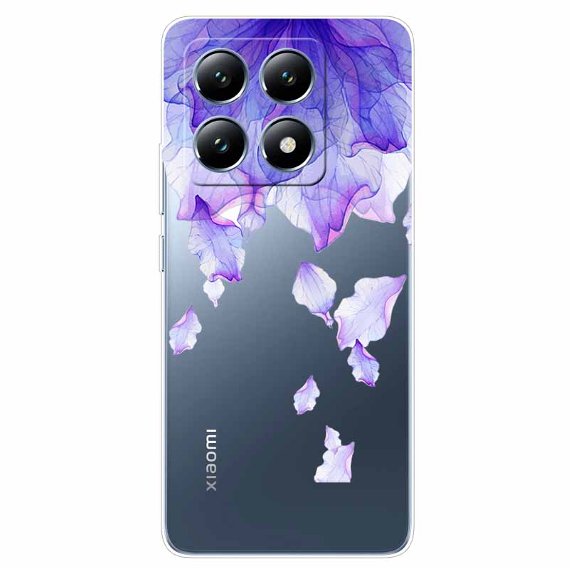 Чехол для Xiaomi 14T Pro 6.67'' Прозрачный ТПУ Силиконовый Funda Capa для Xiaomi 14T Мягкие Чехлы Mi 14t 14 t 2024 Прозрачный Coques сумка