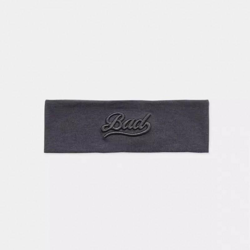 Womens Retro Letter Embroidered Yoga Headband Hair Wrap Band Gym Workout Streetwear