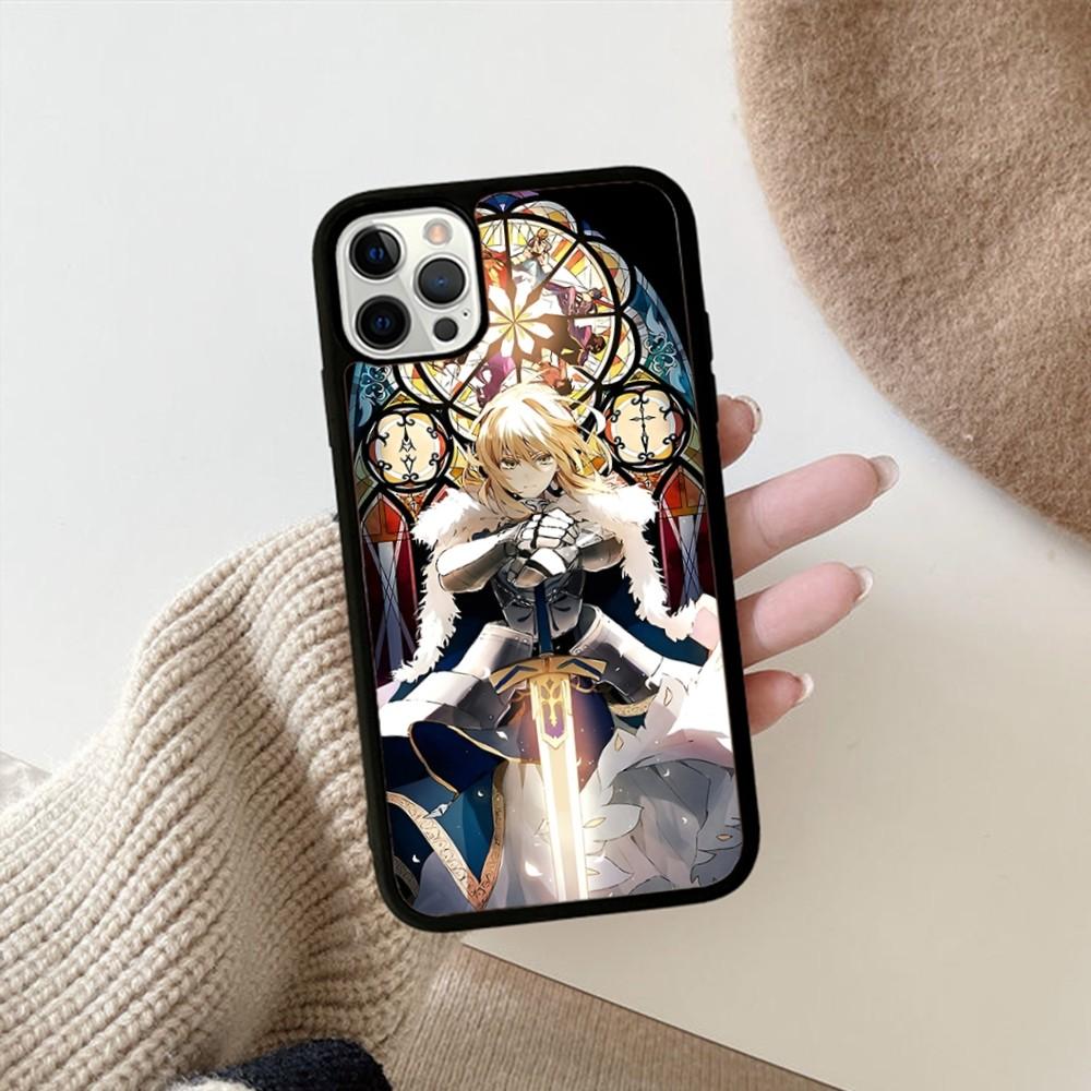Чехол для телефона Anime fate zero из силикона PC+TPU для iPhone 14 11 12 13 Pro Max 8 7 6 Plus X XR Hard Fundas