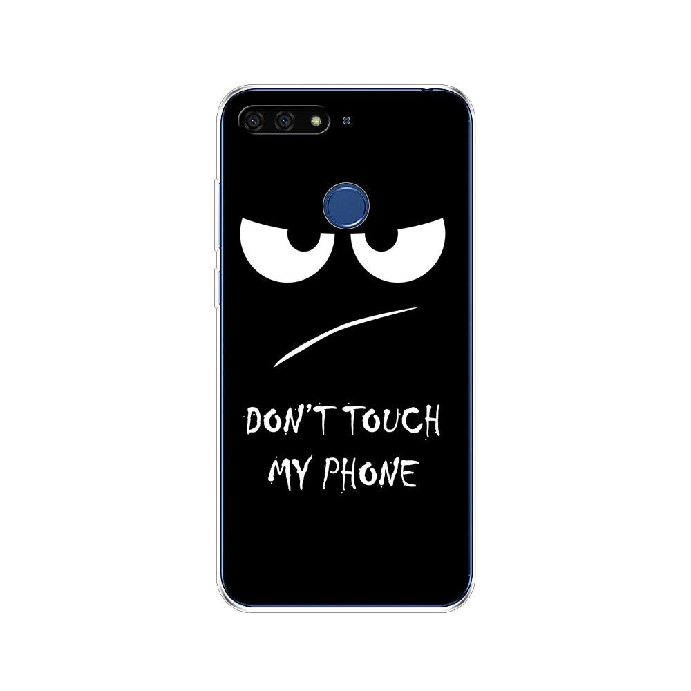 Для Huawei Honor 7C 5,7 дюймов чехол мягкий силиконовый чехол из ТПУ милый защитный чехол для телефона для Huawei Honor 7c Aum-L41 сумки