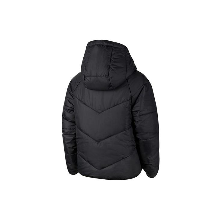 Nike Женские куртки с капюшоном и синтетическим наполнителем Nsw, черные CV8688-011