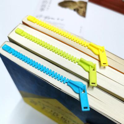 4 шт., креативная 3D закладка на молнии, детская забавная папка для чтения книг, зажим для страниц, милая книжная этикетка, новинка, канцелярские принадлежности, подарок