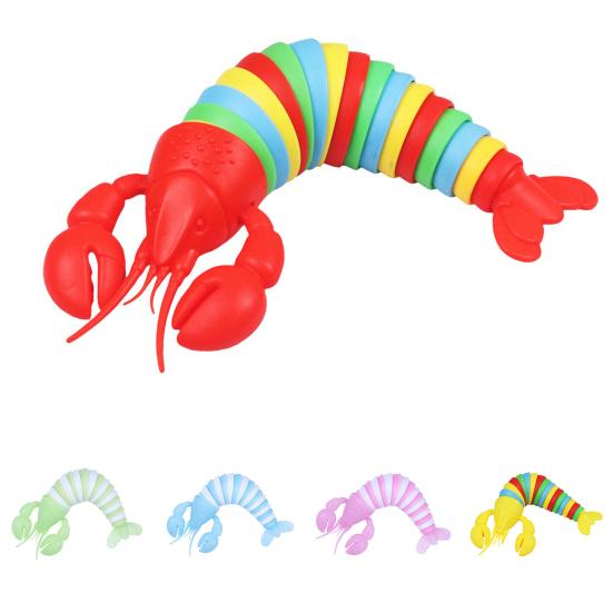 Симпатичная легкая игрушка для запястья, сжимающая игрушку, для детей, сенсорный омар, слизень, подарок для мальчиков и девочек