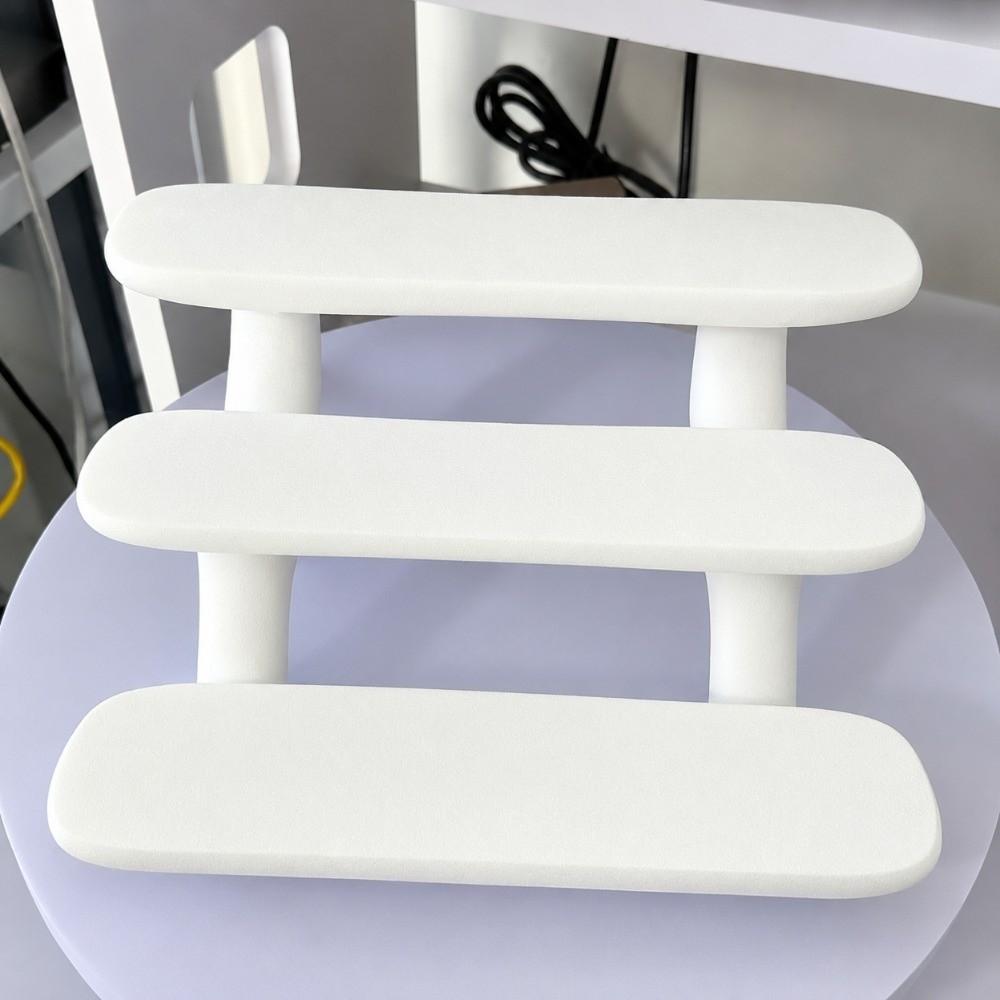 Three-Tier Storage Shelf Ladder Shaped Desktop Stand Bathroom Organizer Sample Storage