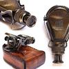Small Single Brass Marine Vintage Binocular R, J Beck London 1857 Replica Model Antique Brass Finish