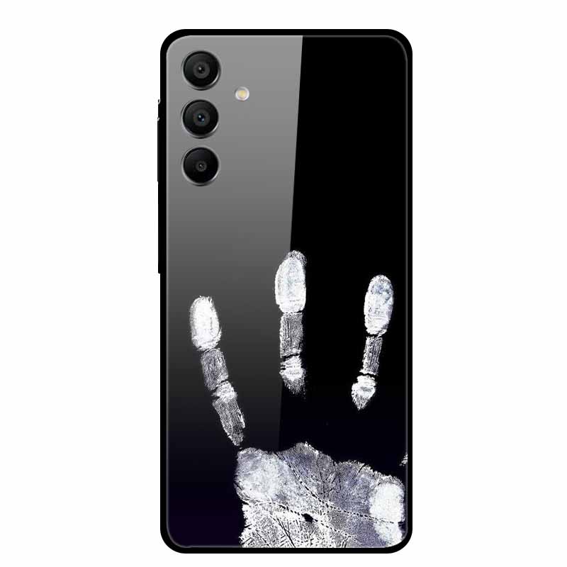Закаленное Стекло Чехол для Samsung Galaxy A16 5G Задняя Крышка Жесткий Чехол для SamsungA16 Чехол для Телефона Fundas Крутой Защитный Милый Бампер