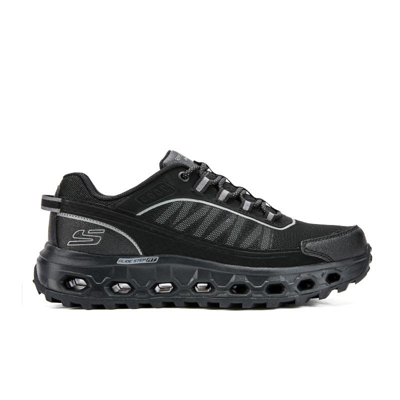 Skechers Glide-Step Универсальные Повседневные Прочные Низкие Уличные Функциональные Ботинки Мужская обувь Черный 237681-BBK