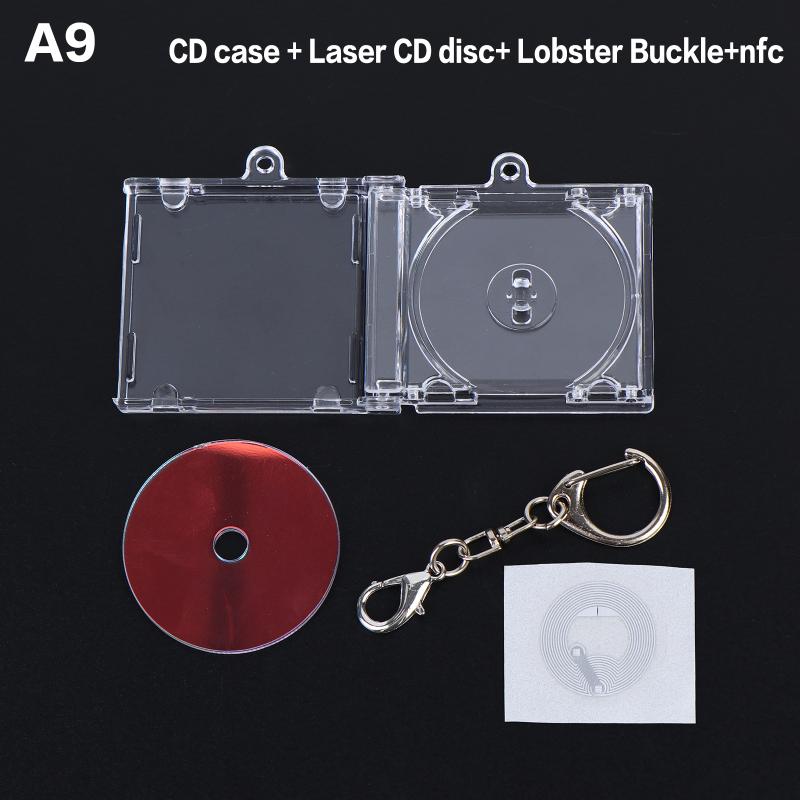 Мини NFC Функциональный Чехол для CD Диска Брелок Периферийный Альбом Держатель для Ключей Для DIY Подвеска на Рюкзак