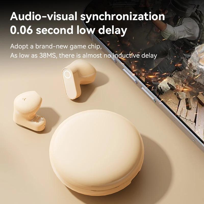 Xiaomi2026 New In-ear Type Sleep Earphone Small And Portable High Sound Quality Low Delay Game Earplugs TWS True Wireless Headphones