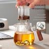Чайник с ситечком YIHUTEA из высокоборосиликатного стекла