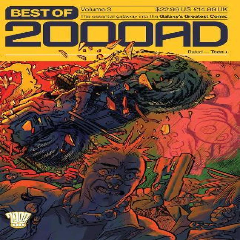 Best of 2000 AD Volume 3 by Michael Carroll Paperback Book 9781786189943