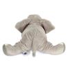 COLORATA African Elephant Plush Toy Real Elephant Animal Toy Doll Gift Present Birthday Read 2 Christmas Christmas Present (L Size/Nesoberi