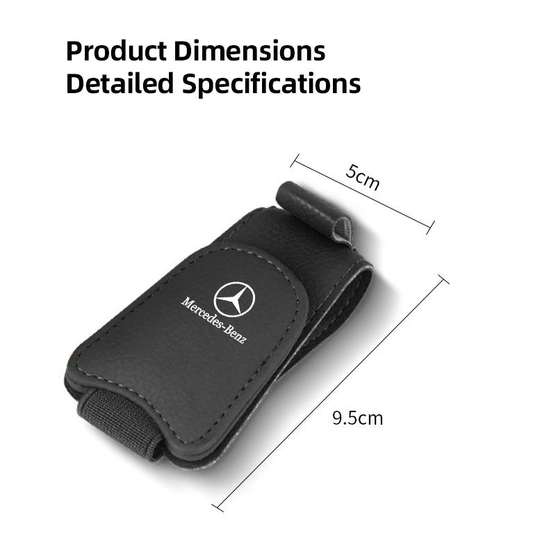 Car Magnetic Eyeglass Storage Sunglass Clip Auto Valve Cap For Mercedes Benz W205 C300 W203 W206 W108 W124 W126 W140 W168 W169