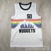 Mens Cotton Basketball Jersey NBA Team City Edition Heat Pressed Custom Name Number