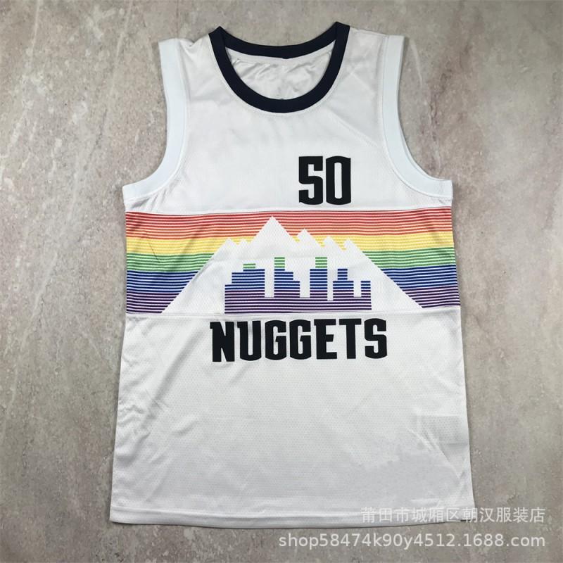 Mens Cotton Basketball Jersey NBA Team City Edition Heat Pressed Custom Name Number