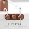 Держатель для различных кабелей Line Friends Официальный лицензионный товар Милый магнитный зажим-кнопка в комплекте Тонкий органайзер для кабелей Настольная клейкая подкладка