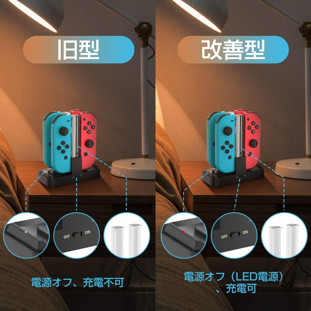 Подставка для зарядки Pro-контроллера для Nintendo Switch 3-сторонняя зарядка KINGTOP Держатель-зарядка для контроллера Nintendo Switch Prow с зарядкой