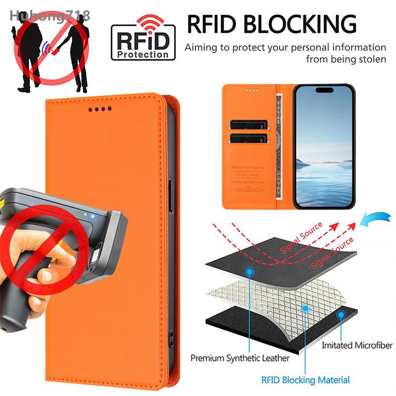Магнитный чехол-книжка для Nothing CMF Phone 1 2 2A 3 3A Pro Lite с держателем для карт, подставкой, защитной крышкой