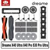 Dreame X40 Ultra X40 Pro S30 Pro Ultra Робот-пылесос Запчасти Основные боковые щетки Тряпки для мытья пола HEPA-фильтры Мешки для пыли Аксессуары