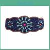 Bohemian Waist Beaded Belt With Firework Design And Elastic Closure For Festivals And Travel