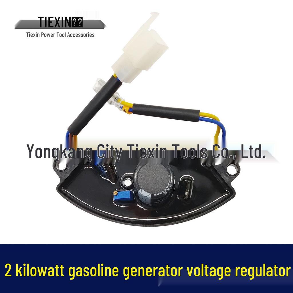 Item No. 00413: 2KW Gasoline Generator Voltage Regulator with 4+2 Wires, Crescent Shape
