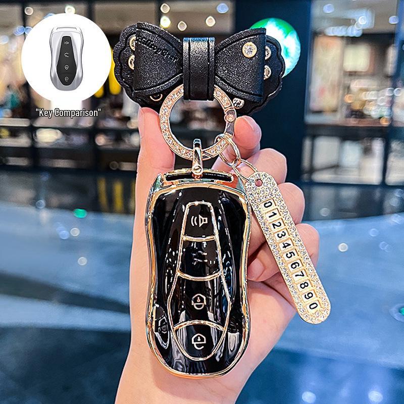 Geely Xingyue S Key Cover 19-21: Compatible with Old Model, Xingyue New Energy, Epro, Boyue Pro - Car Bag, Buckle Shell