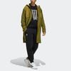 adidas Мужская куртка с капюшоном WJ Longtex Военно-зеленая H39337