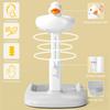 Baby Shower Rack Stand Height Width Adjustable Anti-Slip Bath Tub Holder Duck Design Foldable Portable Toddler Shower Support