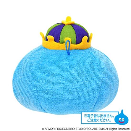 Dragon Quest Baby Kids Slime Pipipi Мягкая игрушка, издающая звенящий звук и<King Slime>