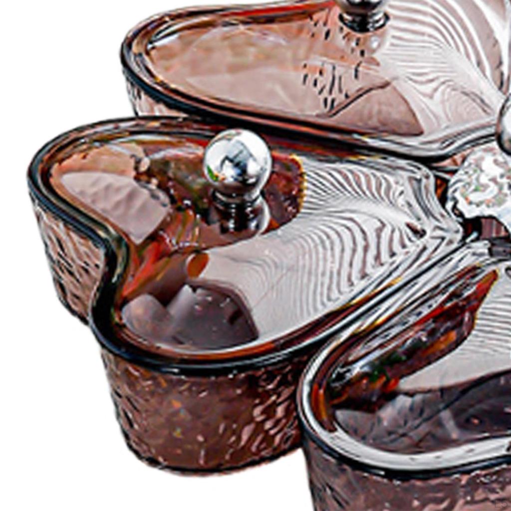 360° Rotating Tray for Dried Fruits and Candy Storage