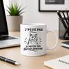 Mug - PLANETEE - J’peux pas je préfère mon British Shorthair - Céramique 330 ml - Imprimé sublimation - Lave‑vaisselle