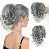 Synthetic Claw Clip Ponytail Hair Extensions Short Curly Hair For Women Ponytail Hairpiece Hair Accessories