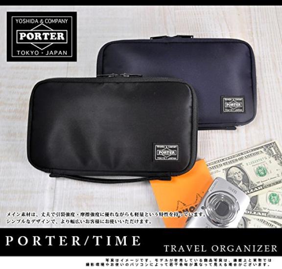 Porter Дорожный органайзер Pouch Navy (ПОРТЬЕ) [ВРЕМЯ] 2.