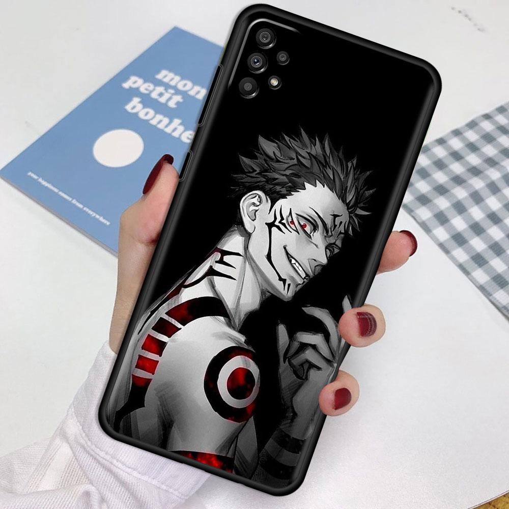 Чехол для Samsung Galaxy A52 A12 A51 A32 A21s A71 A53 A13 A32 A72 A31 A33 A22 A03 A41, милый чехол для телефона Jujutsu Kaisen