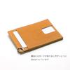 REAL Pass Holder Pass Case Pass Holder Genuine Leather Natural Wood Wood Leather Made In Japan Mustard [VARCO WOOD] Men's Women's
