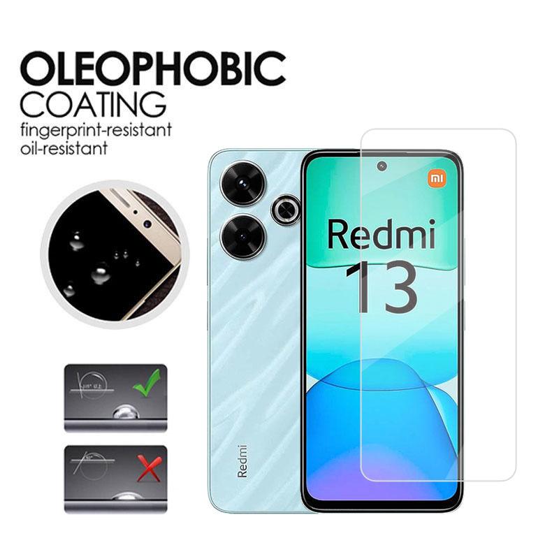 4 шт [2+2] HD прозрачная защитная пленка для экрана из закаленного стекла + пленка для объектива камеры для Redmi A3 13 14C 13C Note 14 13 5G Note 13 Pro 4G 5G POCO X6 F6 M6 Pro c65