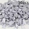50pcs/bag Ribbon Bows Decoration Handwork DIY Party Decoration Swallowtail Bow Party Decor 85x85mm