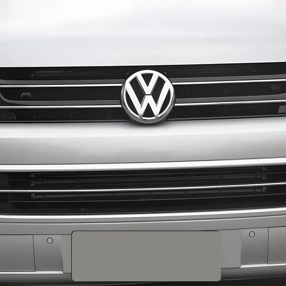 YNEPB1 1/2pcs Car Front Rear Trunk Logo Emblem Badge Sticker Decoration For Volkswagen VW Transporter T5 2010 2011 2012 2013 2015 2014
