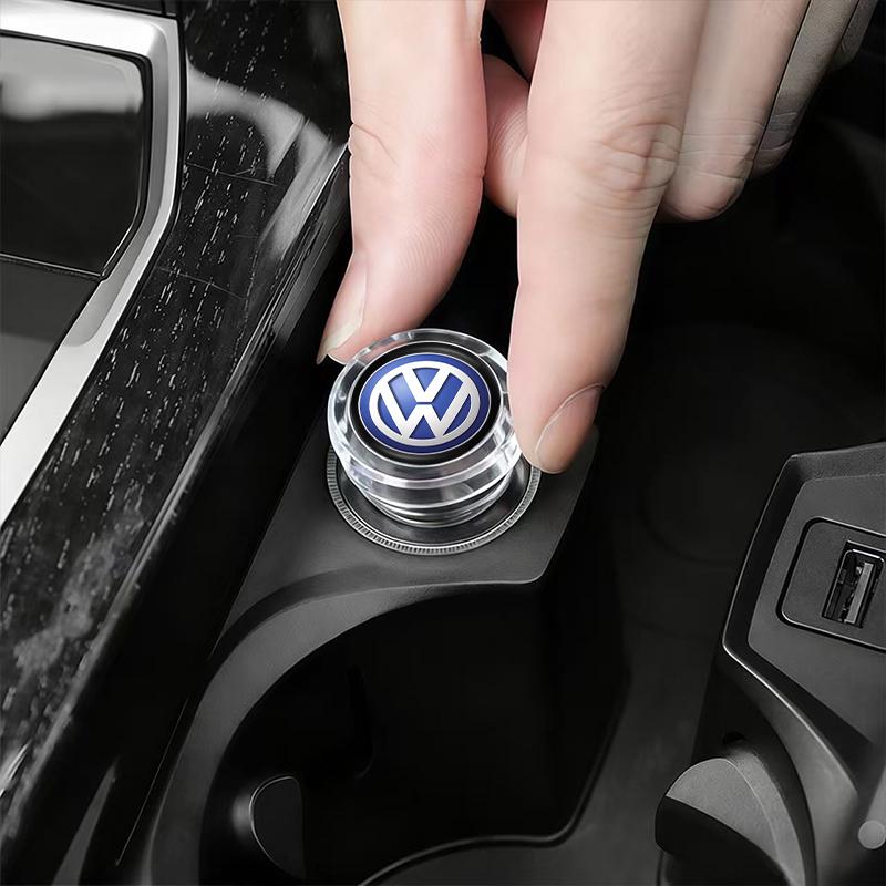 For VW Car Cigarette Lighter Cover Car Accessories For VW Golf Polo Tiguan Touran Jetta Passat CC T5 GTI Scirocco Magotan T-Cross T-ROC