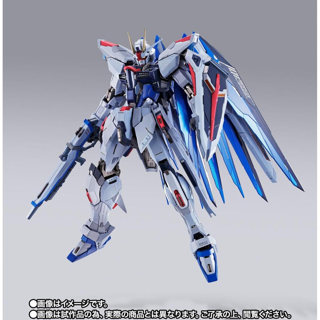 Tamashii Nation 2023 Limited METAL BUILD Freedom Gundam CONCEPT 2 SNOW SPARKLE Ver. приблизительно. 190 мм ABS и ПВХ литая подвижная окрашенная фигурка