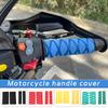 Thermotolerant Non-slip Rubber Grip Glove Motorcycle Handle Cover Universal Heat Shrinkable Grip Cover Sleeve Handlebar